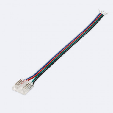 Hippo Connector with Cable for 24V DC RGBW COB LED Strip 12mm Wide IP20