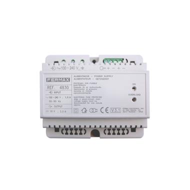 Voeding 12V AC + 18V DC 1,5A FERMAX 4810