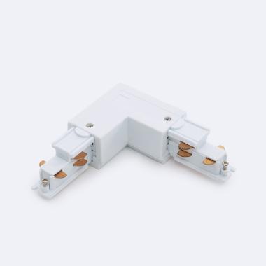 Connecteur 'Right Side' Type L pour Rail Triphasé DALI TRACK