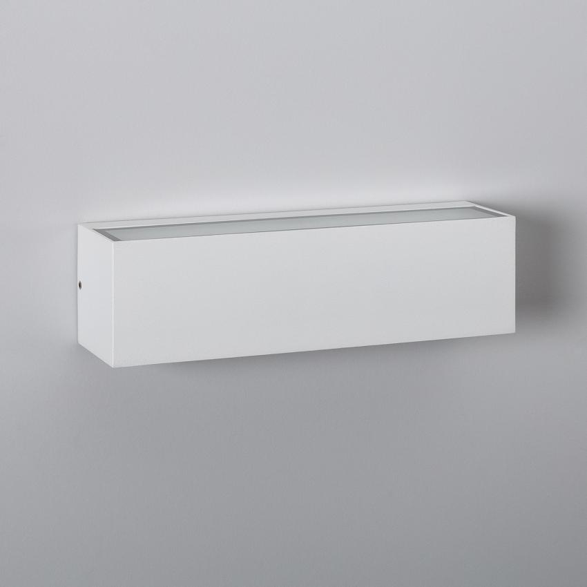 Product van Wandlamp Outdoor LED 10W Dubbelzijdige Verlichting Rechthoekig Wit Lena