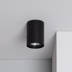 Product Quartz Metal Ceiling Lamp in Black