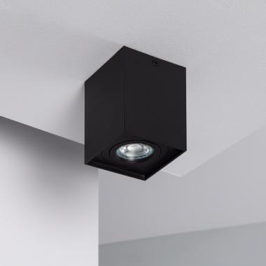 Applique da Soffitto Alluminio Jaspe Nero