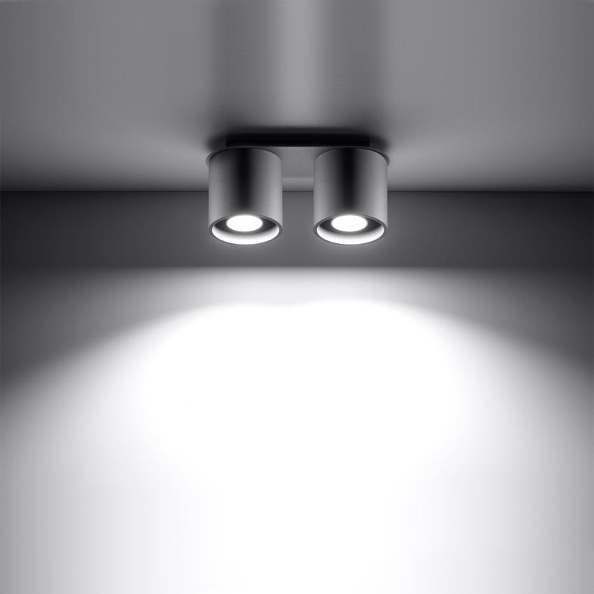 Product of Orbis 2 Spotlight Aluminium Wall Lamp SOLLUX