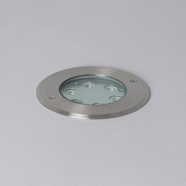 7W Stainless Steel Recessed LED Ground Spotlight