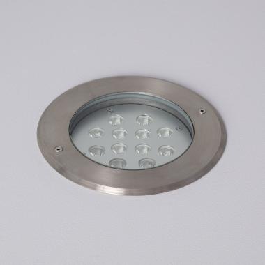 12W Stainless Steel Recessed LED Ground Spotlight