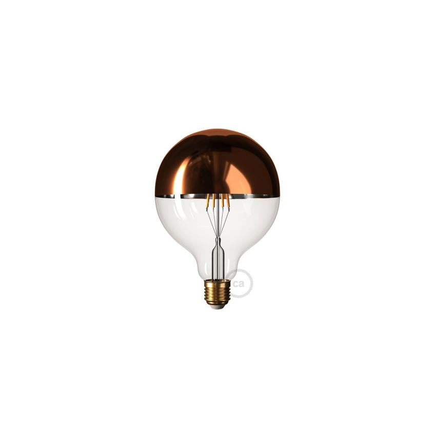 Product van LED Lamp Filament  E27 G125 7W 806lm Dimbaar Creative-Cables CBL700175