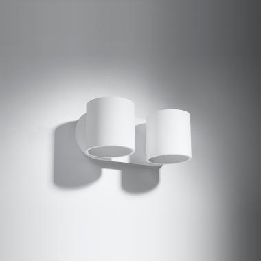 Wandlamp Orbis 2 Aluminium SOLLUX