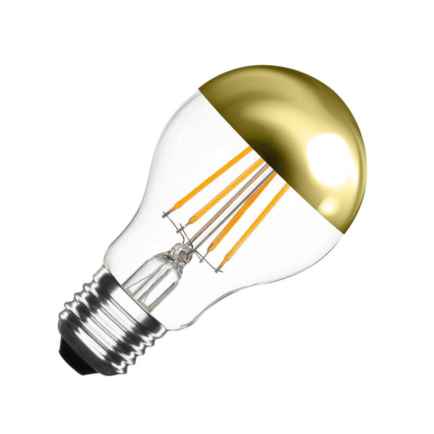 Product van LED Lamp Filament E27 6W 600 lm A60 Goud Reflect