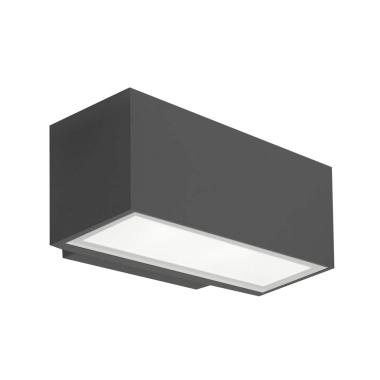 Applique LED Afrodita Doppia Luce 17,5W IP65 Grigio Urbano LEDS-C4 05-9911-Z5-CL