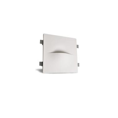 Product van Wandlamp Pleisterwerk/Pladur integratie voor LED-lamp G9 Zaagmaat 403x403 mm