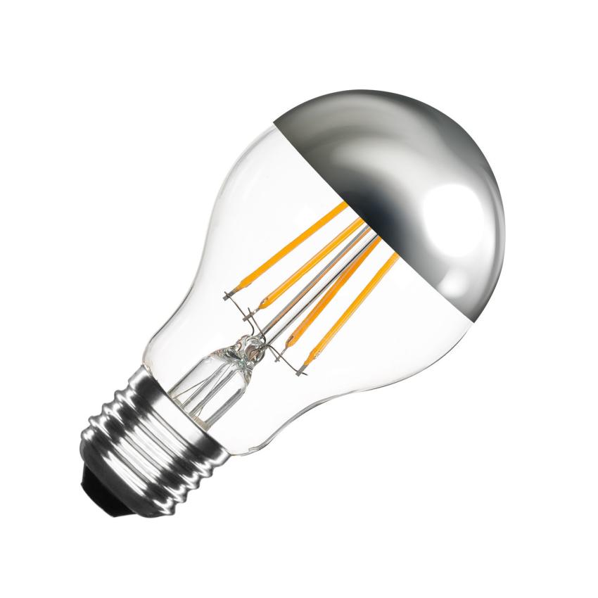 Product van LED lamp Filament E27 8W 800 lm A60 Dimbaar Chroom Reflect 