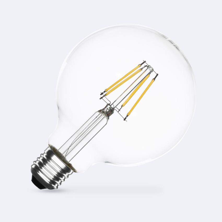 Product of 6W E27 G95 Dimmable Filament LED Bulb 720lm 