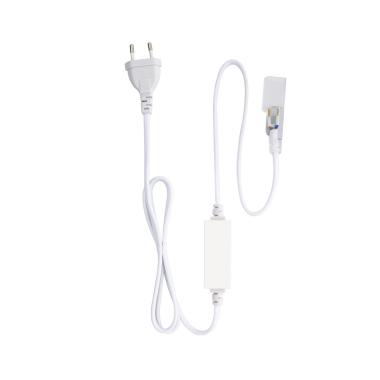 Product Napájecí Kabel pro Neon LED Pásek Stmívatelný 220V AC 120 LED/m  IP67 Střih Každých 100cm Jednobarevný