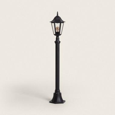 Lampioncino da Esterno Superficie 185cm Black Traditional