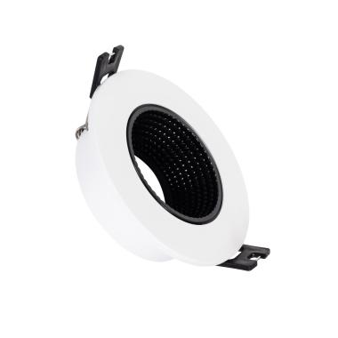 Round Tilting Downlight Frame for a GU10/GU5.3 LED Bulb Cut Ø 75 mm