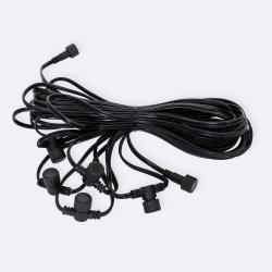 Product 15m 12V EasyFit Extension Cable with 6 Connectors 