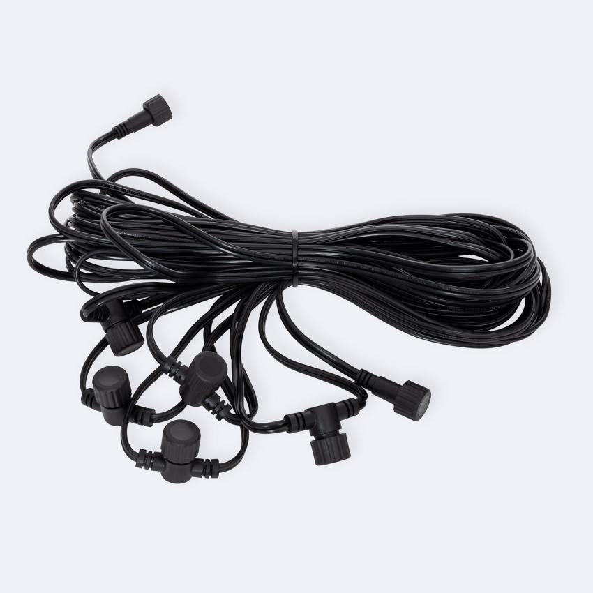 Produit de Câble d'Éxtension EasyFit 12V 15 m avec 6 connecteurs