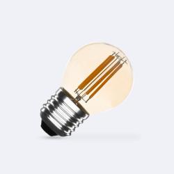 Product LED-Glühbirne Filament E27 4W 470 lm Dimmbar G45 Gold