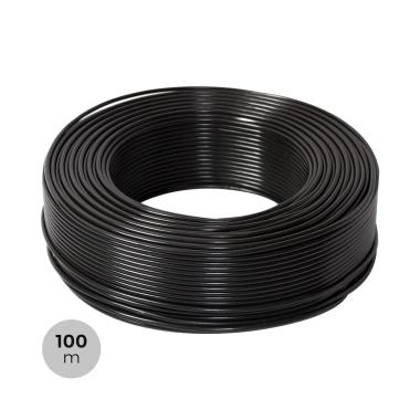 Rouleau 100m Câble 6mm²  PV ZZ-F Noir