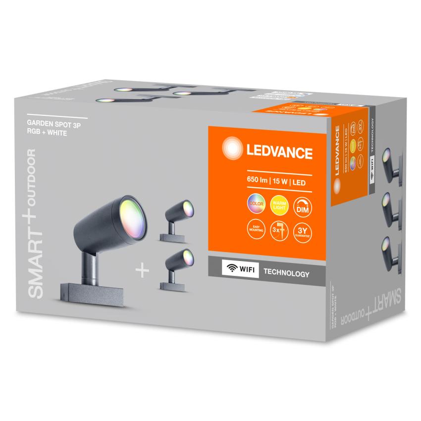 Produkt von LED-Wandleuchte für Aussen RGBW 14.5W Smart+ WiFi IP65 LEDVANCE 4058075478497