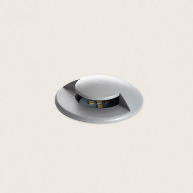 1W 24V DC Loto 1L Outdoor Recessed Ground Spotlight in Grey