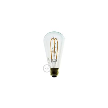 Ampoule LED Filament E27 5W 280 lm ST64 Dimmable Edison Creative-Cables DL700143
