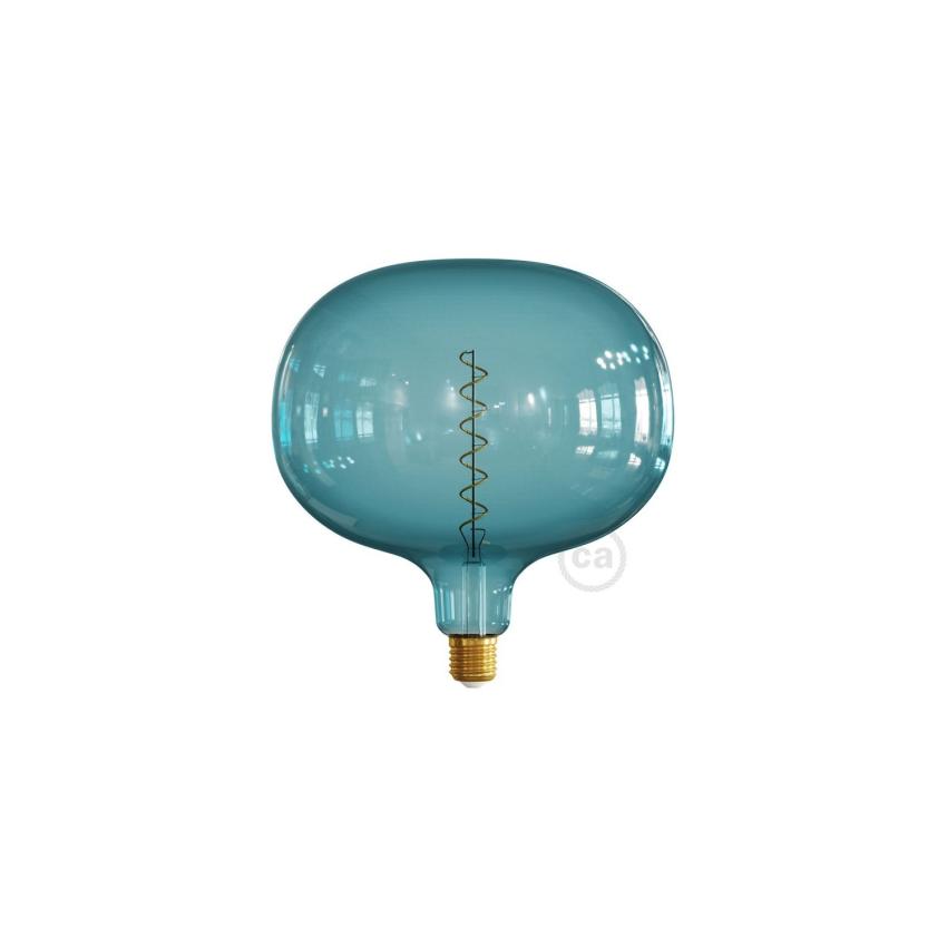 Product of 4W E27 100 lm Cobble Ocean Blue Creative-Cables Model Dimmable Filament LED Bulb ES18C220BO 