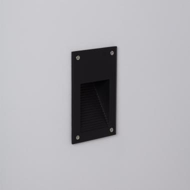 Product 3W Cooper Recessed Wall LED Spotlight in Black