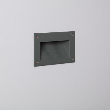 3W Mystic IP65 LED Step Light with a Grey Finish