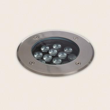 Segnapasso LED Incasso a Terra per Esterno 12W Solid Inox