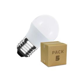 Product Pack 5st  LED Lampen E27 5W 400 lm G45