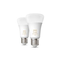 Product 2er Pack LED-Glühbirnen Smart E27 6W 570 lm A60 PHILIPS Hue White
