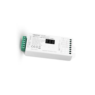 Product LED Dimmer Controller DL-X DALI 5 in 1 DT8 für LED-Streifen Einfarbig/CCT/RGB/RGBW/RGBWW 12/24V DC MiBoxer