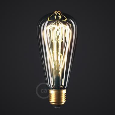 Produkt von LED-Glühbirne Filament E27 5W 150 lm ST64 5W Dimmbar Smoky Creative-Cables DL700181