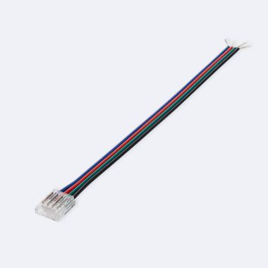 Clip-Verbinder mit Kabel für LED-Streifen RGB 12/24V DC SMD IP20 Breite 10mm