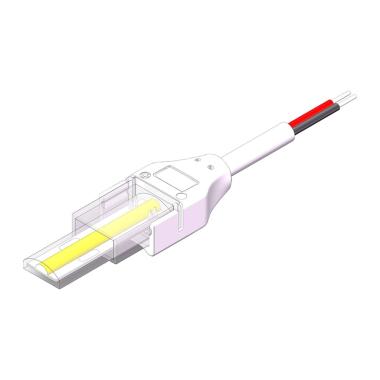 Produkt von Clip-Verbinder mit Kabel für LED-Streifen RGB 12/24/220V SMD Silicone FLEX Breite 12mm
