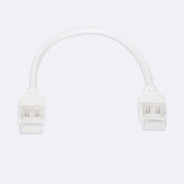 Product Clip-Verbinder Doppelt mit Kabel für LED-Streifen RGB 12/24/220V SMD Silicone FLEX Breite 12mm