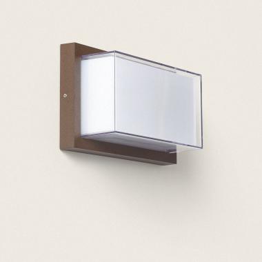 LED Wandleuchte Außen 12 W Aluminium CCT wählbar Doppelter Diffusor Caelia