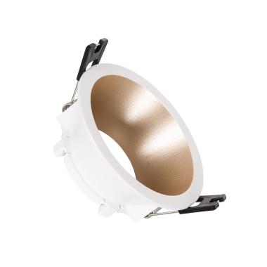 Collerette Downlight Conique Reflect pour Ampoule LED GU10 / GU5.3 Coupe Ø 75mm