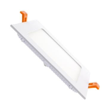 Product LED Downlight Super Slim  Vierkant 9W Zaag maat 135x135 mm