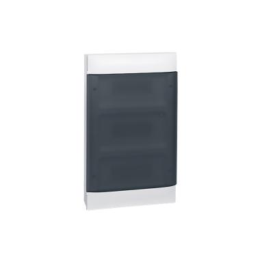 LEGRAND 135133 Practibox S Surface Box 3x12 Modules Transparent Door