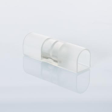 Product Connecteur pour Gaine Néon LED Flexible Dimmable 7.5W/m 220V AC 100 LED/m Semi-circulaire 180° Monochrome IP67