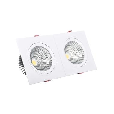 Dvojité Stropní Podhledové Downlight LED Svítidlo 10W New Madison Obdelníkové Výřez 165x75 mm