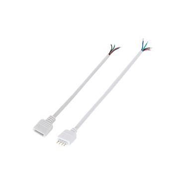 Product Male/Female Connectors for a 12V RGB LED Strip Controller