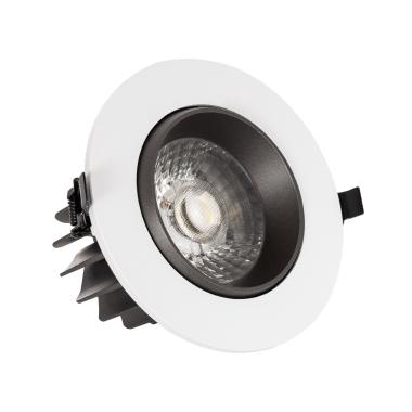 Stropní Podhledové Downlight LED Svítidlo 18W COB Kruhové Nastavitelné 360º Design v Šedé Výřez Ø 120 mm