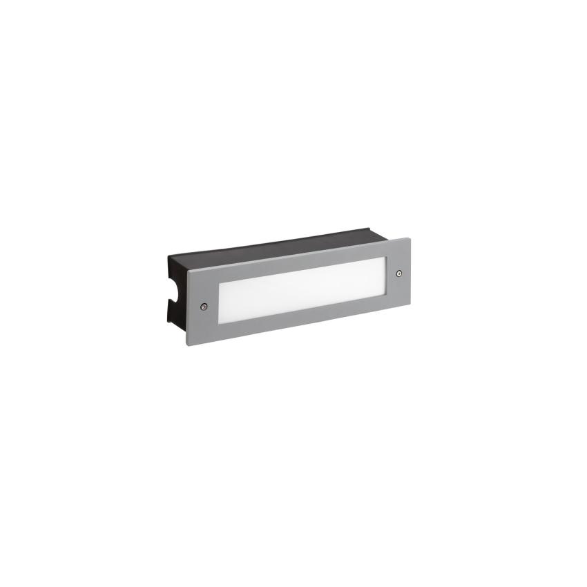 Product of 8.7W Micenas Pro Recessed Outdoor LED Step Light in Grey LEDS-C4 05-E051-34-CL 