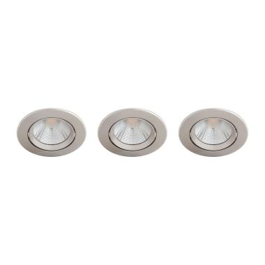 Zestaw 3 Sztuk Oczek Downlight LED Ściemnialnych 5.5W PHILIPS Sparkle Średnica Wycięcia Ø 70 mm