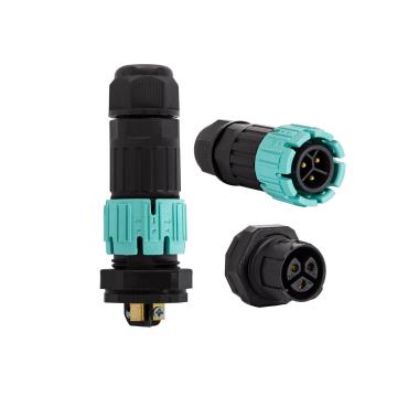 Connettore per Cavi Tenuta Stagna 3 Contatti con Connettore Rapido IP68 :: Home tech Olbia
