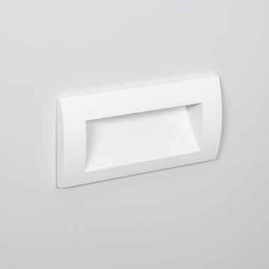Venkovní Zápustné LED Svítidlo 4W Elin Obdelníkové v Bílé
