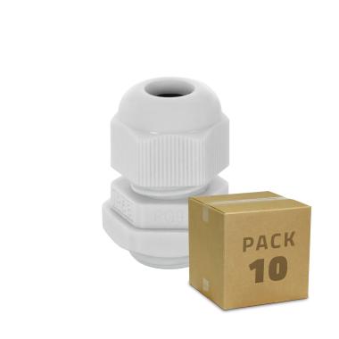 10er Pack Kabelverschraubung aus Nylon IP68 Verschiedene Größen